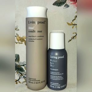 Living Proof No-Frizz Conditioner 236ml & Living Proof PhD Dry Shampoo 92ml